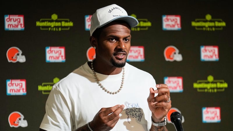 Browns turn to QB Watson with Sanders (and 2027 draft class) lurking