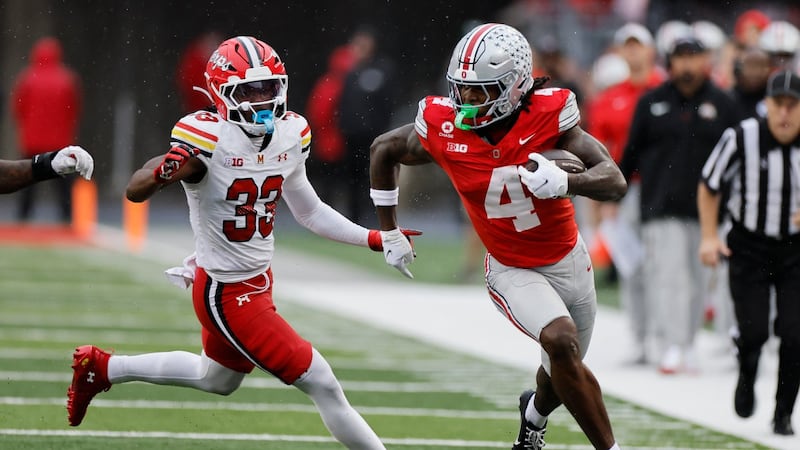 Smith, Sayin star as No. 5 Ohio State beats Maryland before brutal stretch