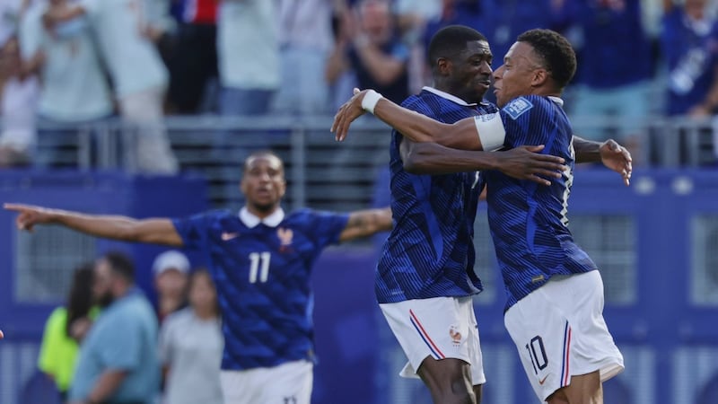 France looks like World Cup juggernaut with fearsome foursome of Mbappé, Dembélé, Olise and Barcola