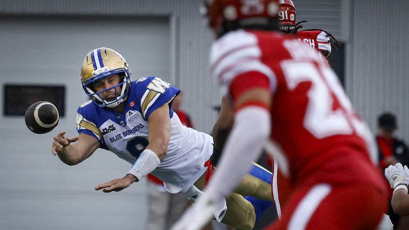 Collaros returns as Bombers face Stampeders in critical West clash on TSN