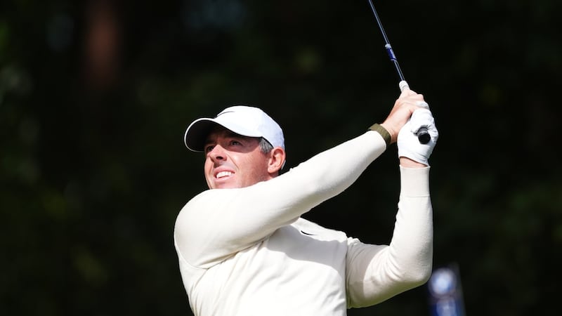 Nørgaard leads, McIlroy two-under as lightning hits opening day of DP World India Championship