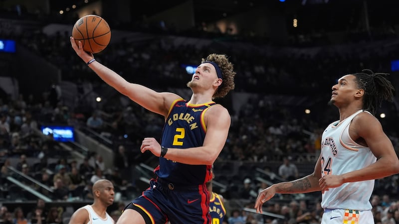 Warriors’ Podziemski to miss opener vs. Lakers with back soreness