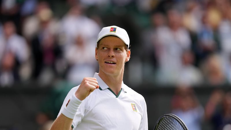 Sinner fights back to beat Kecmanovic in five sets in tough Wimbledon opener