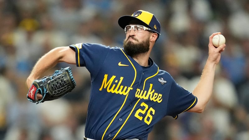 Brewers’ Ashby breaks postseason scoreless relief mark before bullpen finally cracks in Game 4 loss