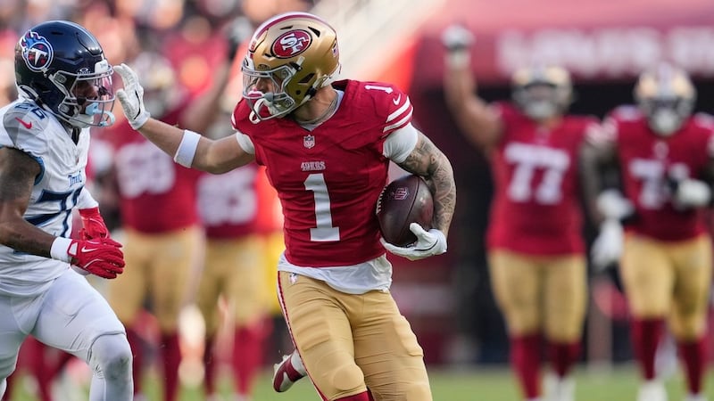 49ers have 'concern' over Pearsall's latest knee flare up