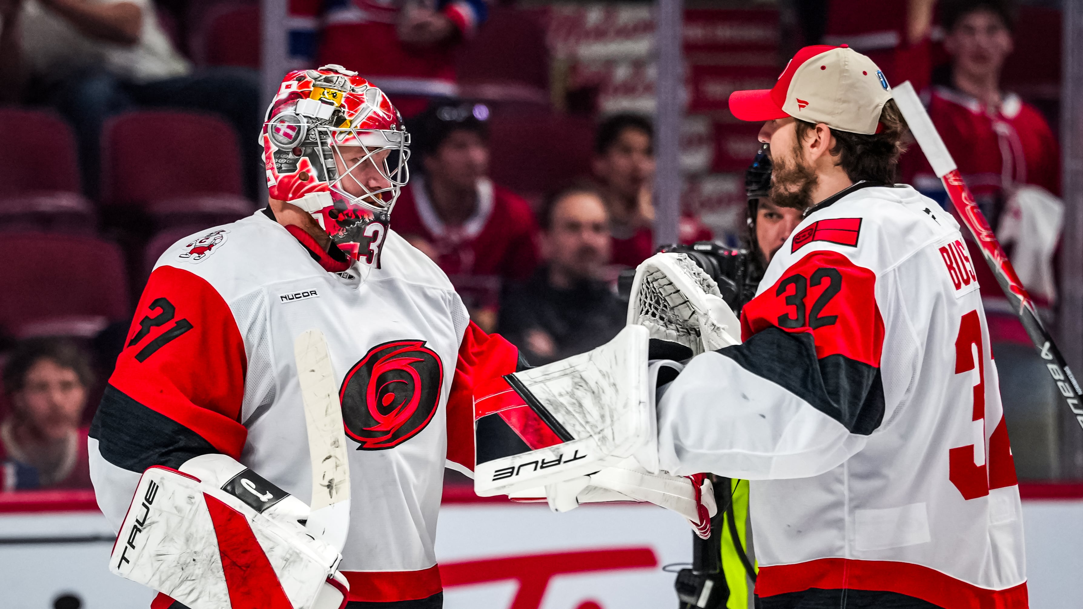 Frederik Andersen et Brandon Bussi