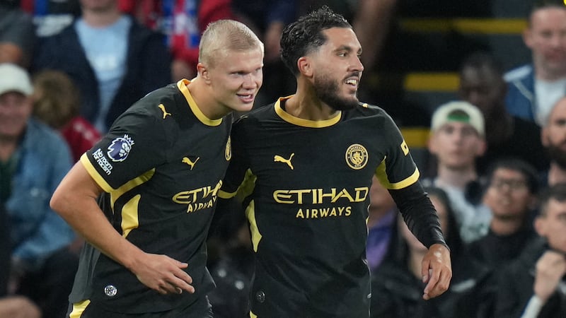 Man City overrun Palace to stay perfect in Premier League