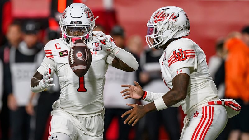 Parker runs for 171 yards and 2 TDs to lead No. 12 Utah past Kansas