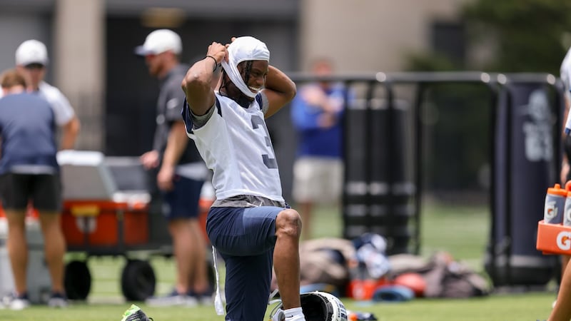 OK with franchise tag, Pickens at Cowboys minicamp