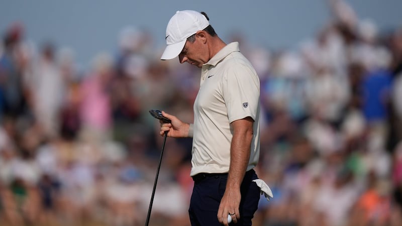 McIlroy toils at Open Championship as putting woes leave him seven shots off first-round lead
