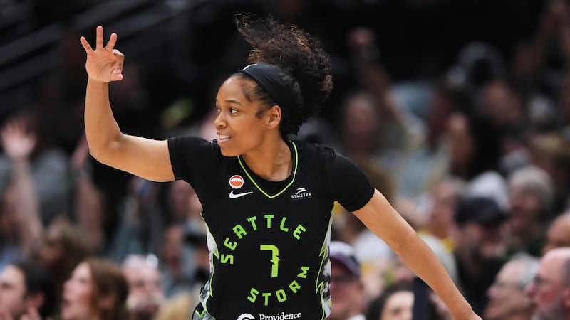 Brown hits five 3-pointers as Storm beat Sun