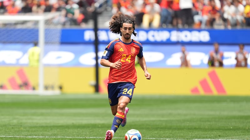 Cucurella gets tattoo of Spain manager de la Fuente