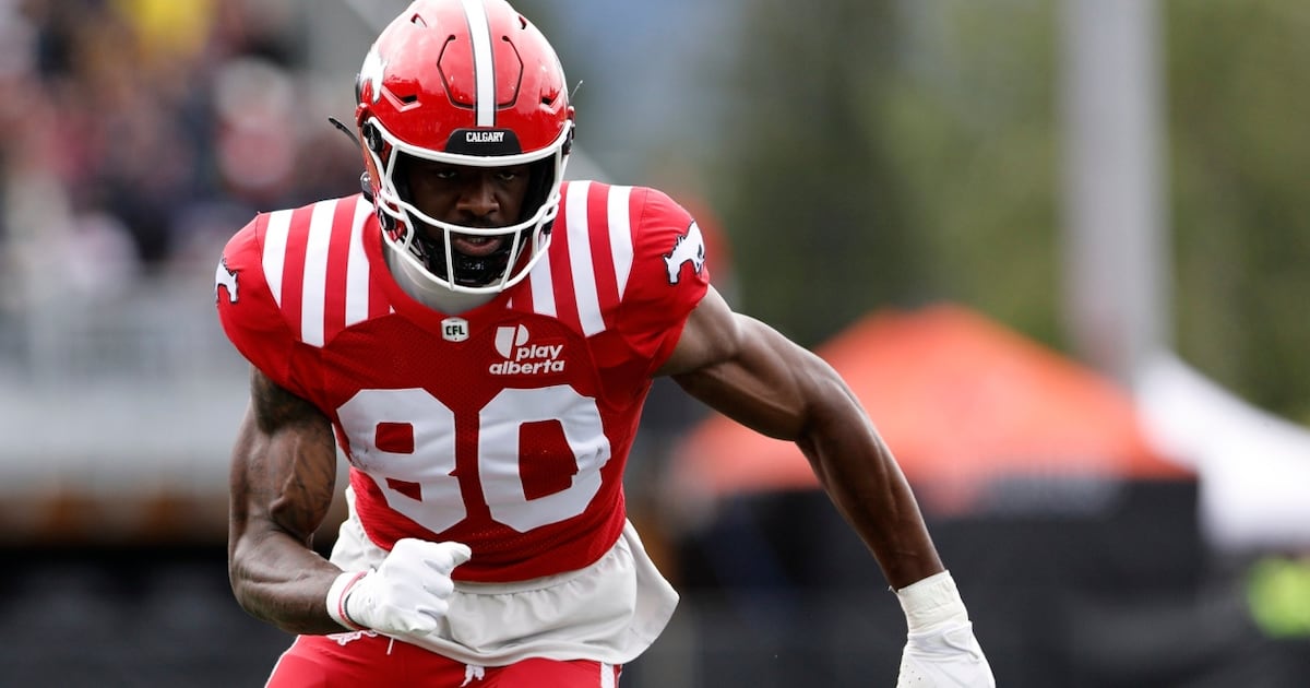 Canadian WR Alford signs deal to return to Stampeders