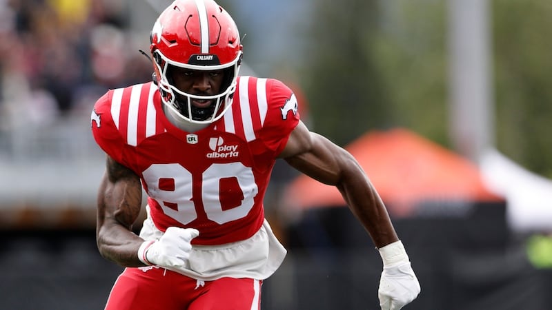 Canadian WR Alford signs deal to return to Stampeders