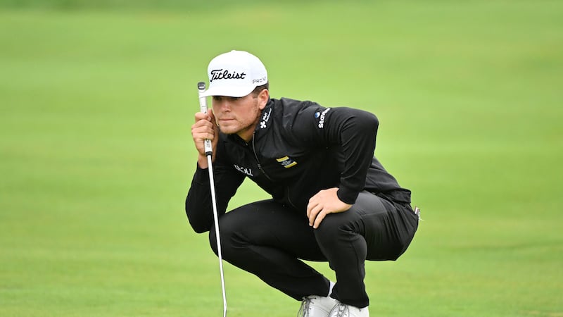 Hossler and Brennan share Wyndham Championship lead with postseason berths at stake
