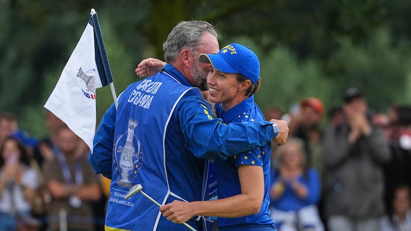 Ciganda turns into a different player with a fighting Solheim Cup spirit
