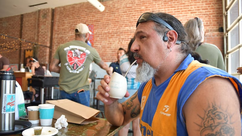A taste of home, yerba mate is a shared bond for many World Cup fans