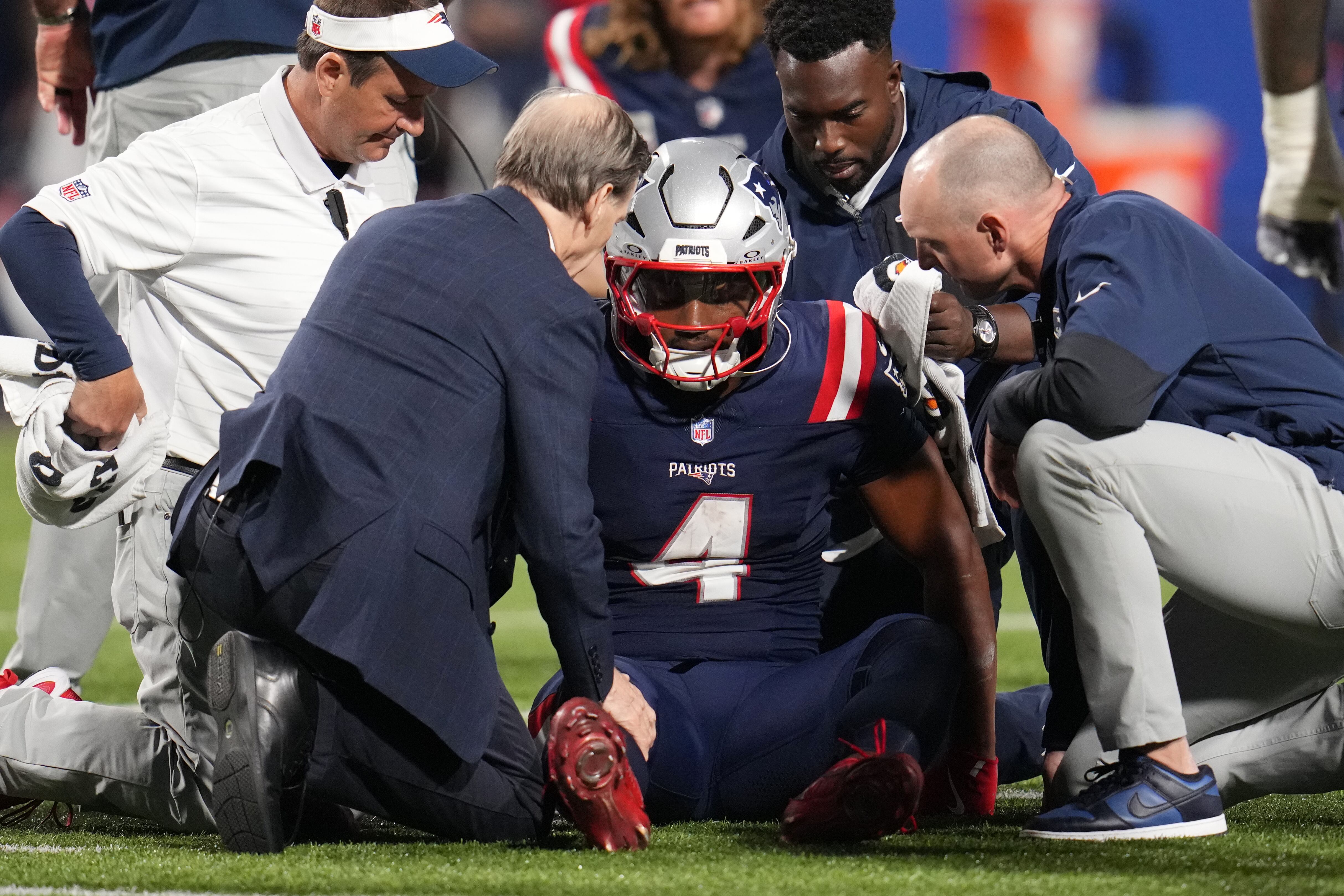 New England Patriots lose Antonio Gibson to knee injury against Buffalo  Bills