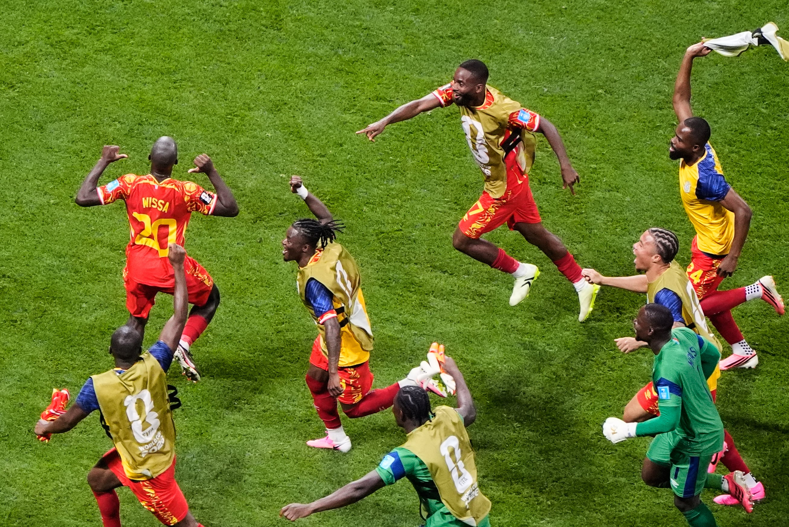 Wissa nets brace as Congo DR rallies past Uzbekistan to seal place in World