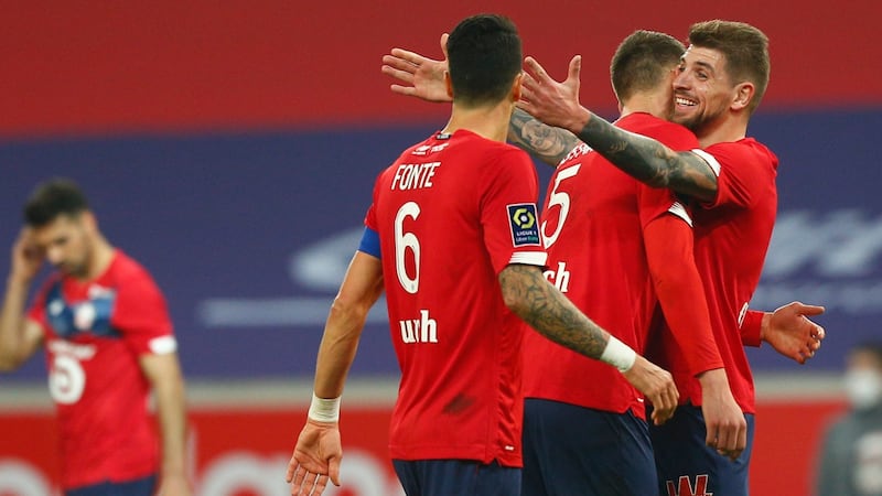 Lille finishes third in Ligue 1 to secure a Champions League berth despite losing to Auxerre