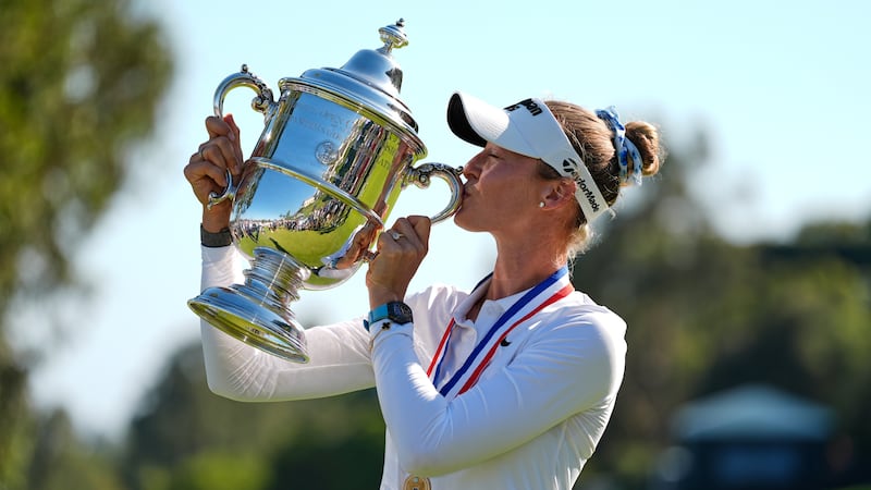 Korda wins U.S. Women’s Open title with perilous final putt, claiming second straight major
