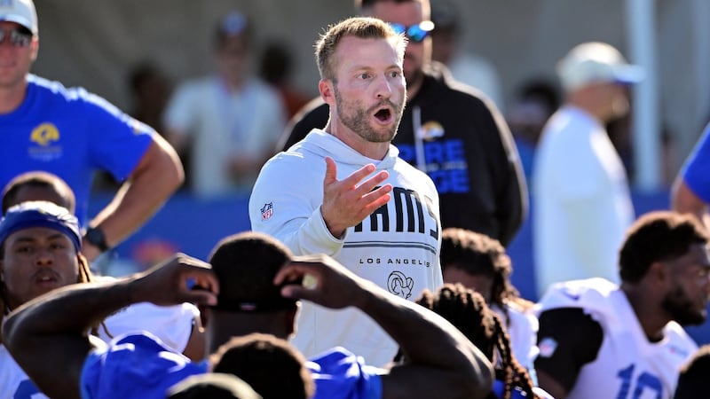 Rams’ McVay says Donald’s training is going well, but no comeback decision is imminent
