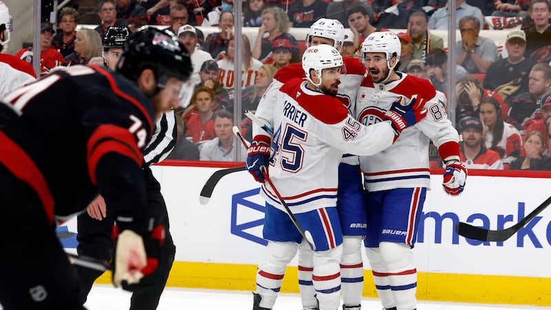 Canadiens strike early, rout Hurricanes to take 1-0 lead in Eastern Conference Final
