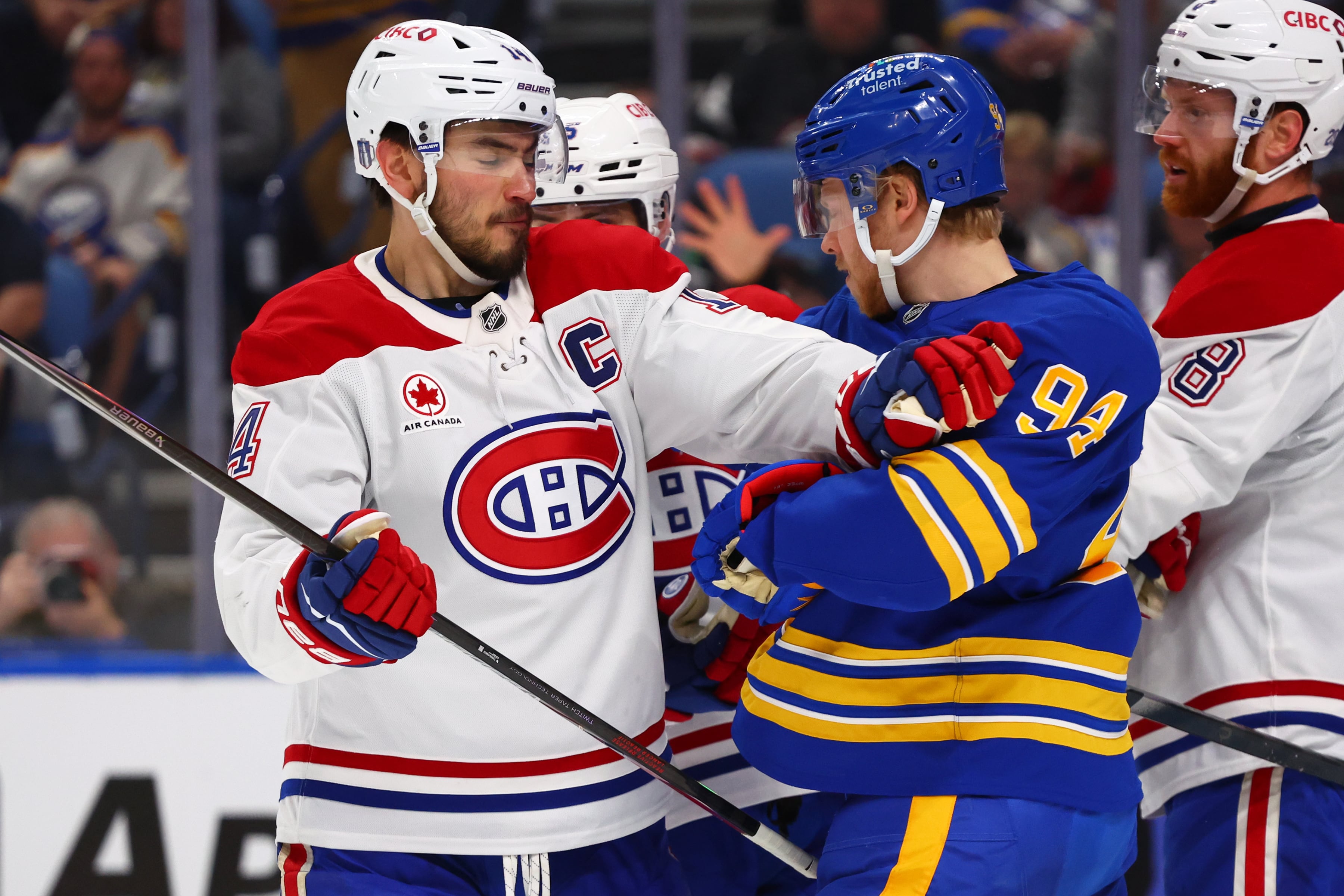 Canadiens leading Sabres through two periods in decisive Game 7