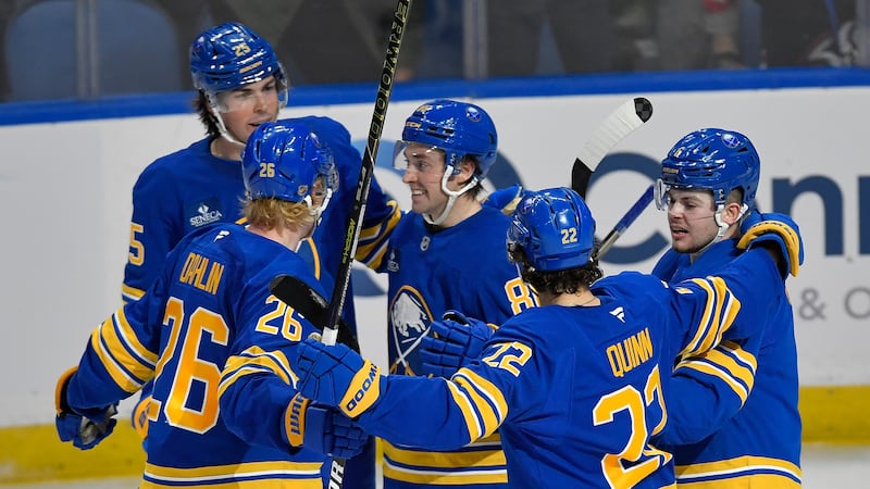 Ostlund scores go-ahead goal in third period as Sabres take down Panthers