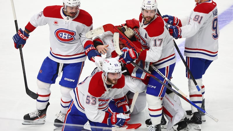 Newhook’s overtime winner powers Canadiens over Sabres in Game 7