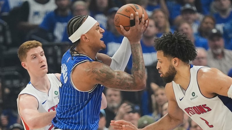 Bane scores 22, No. 8 seed Magic beat No. 1 Pistons for 3-1 series lead