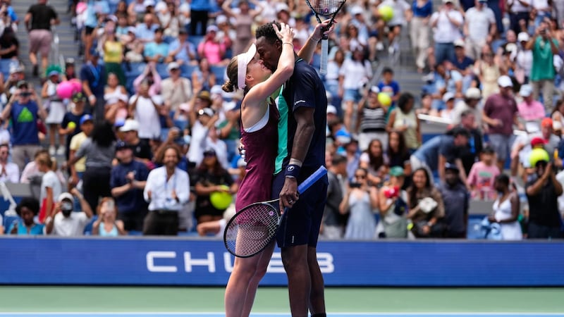 Married duo of Svitolina and Monfils reach US Open mixed doubles semis; star pairing of Sabalenka and Djokovic falls in first match