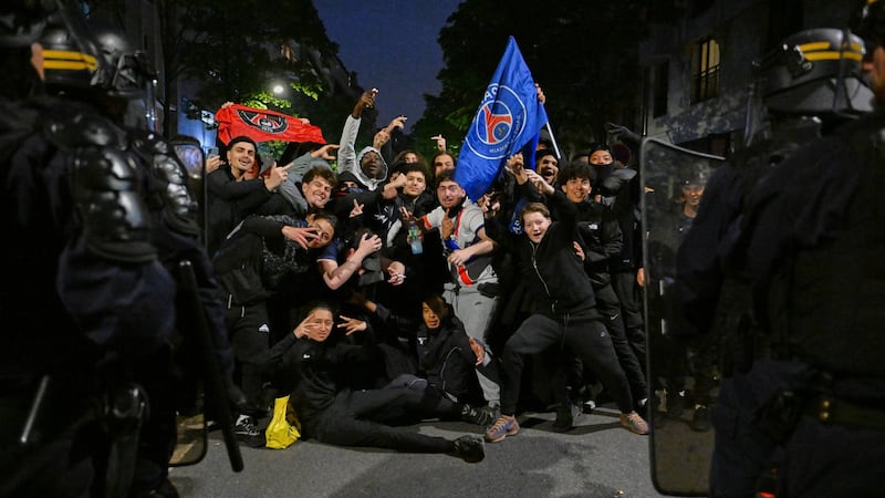 Nearly 130 arrests around Paris amid celebrations for PSG reaching Champions League final