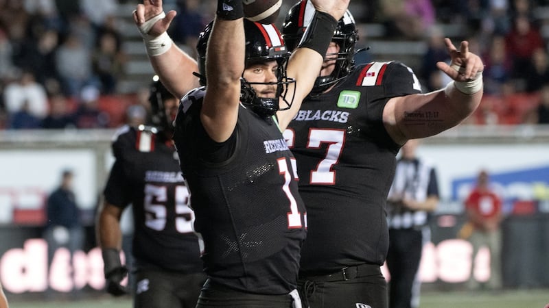 White scores twice for Redblacks in pre-season win over Alouettes