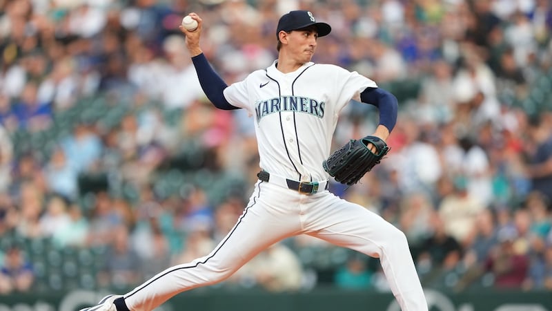 Raleigh continues homer barrage, Kirby fans 9 as Mariners beat Phillies