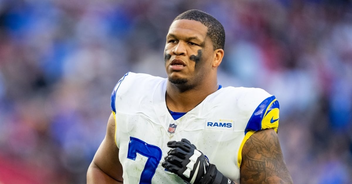 8. Canadian Rams OT Alaric Jackson Suspended Two Games for Punching Bills' Chubb