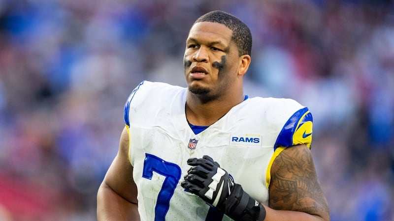 Rams LT Jackson has been arrested on suspicion of felony domestic violence
