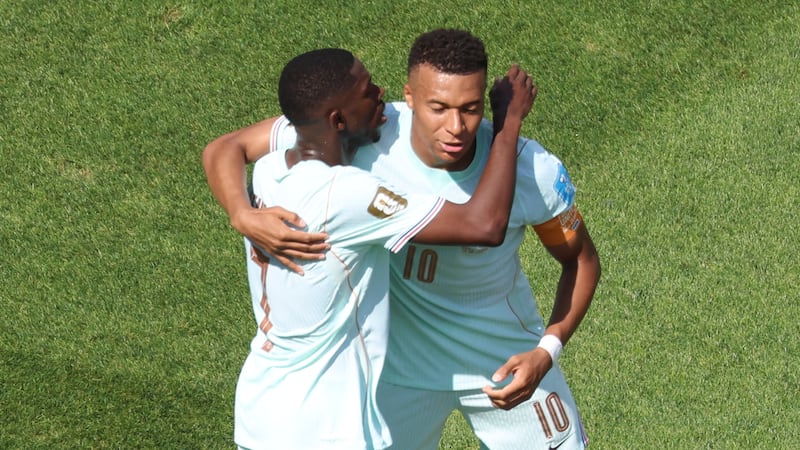 Mbappé brushes off talk of tension with France teammate Dembélé as Ballon d’Or race heats up