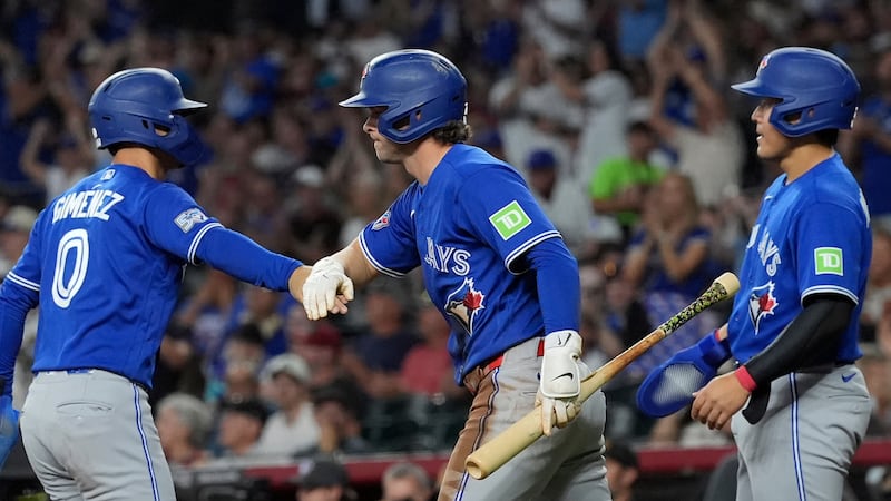 Phillips on Jays losing two of three to the Diamondbacks despite their offensive outburst, concern around Hoffman and more