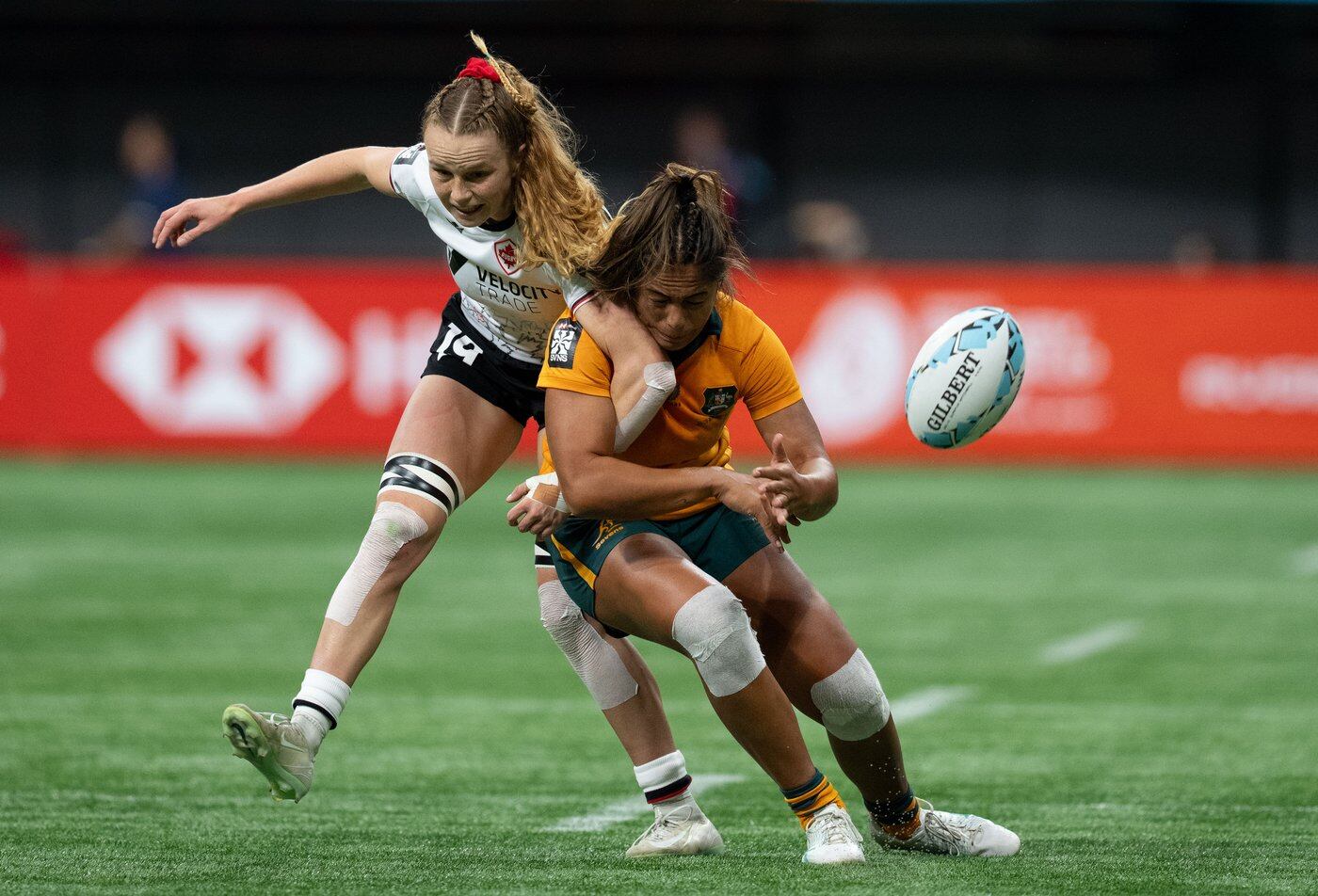 Canadian women miss playoff round at Vancouver rugby sevens