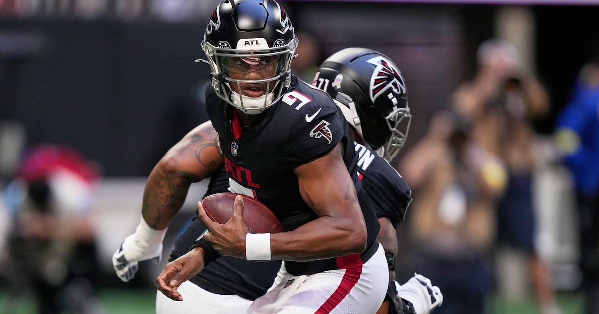 Falcons QB Penix back to practicing, says goal is to return for Week 1