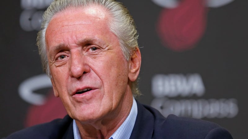 Heat president Riley not retiring, changing approach after missing playoffs