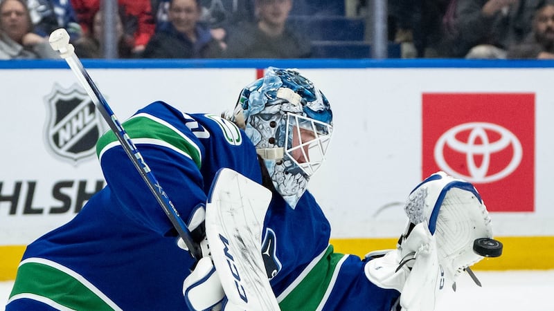 Canucks hoping G Demko to return from hip surgery before Christmas
