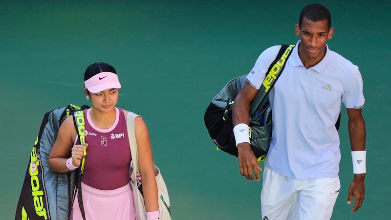 Canadian Auger-Aliassime, partner Eala fall in US Open mixed doubles