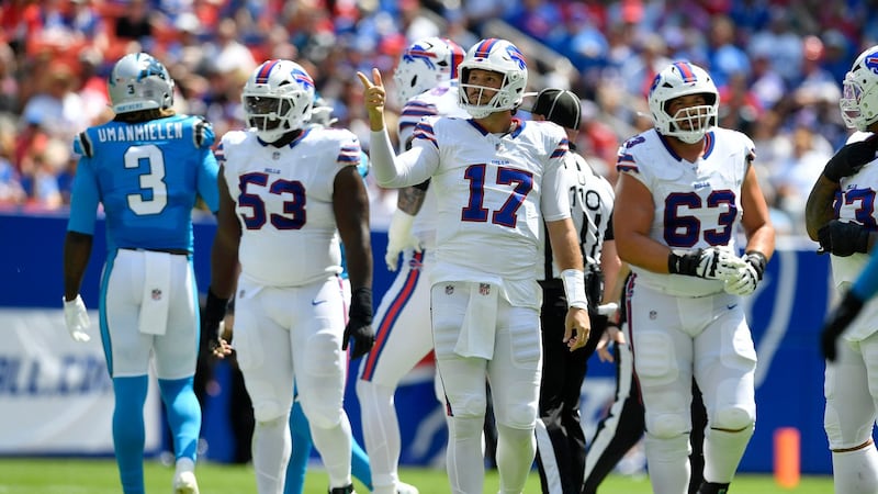 Allen gets comfortable in Bills’ new stadium with TD pass in preseason win over Panthers