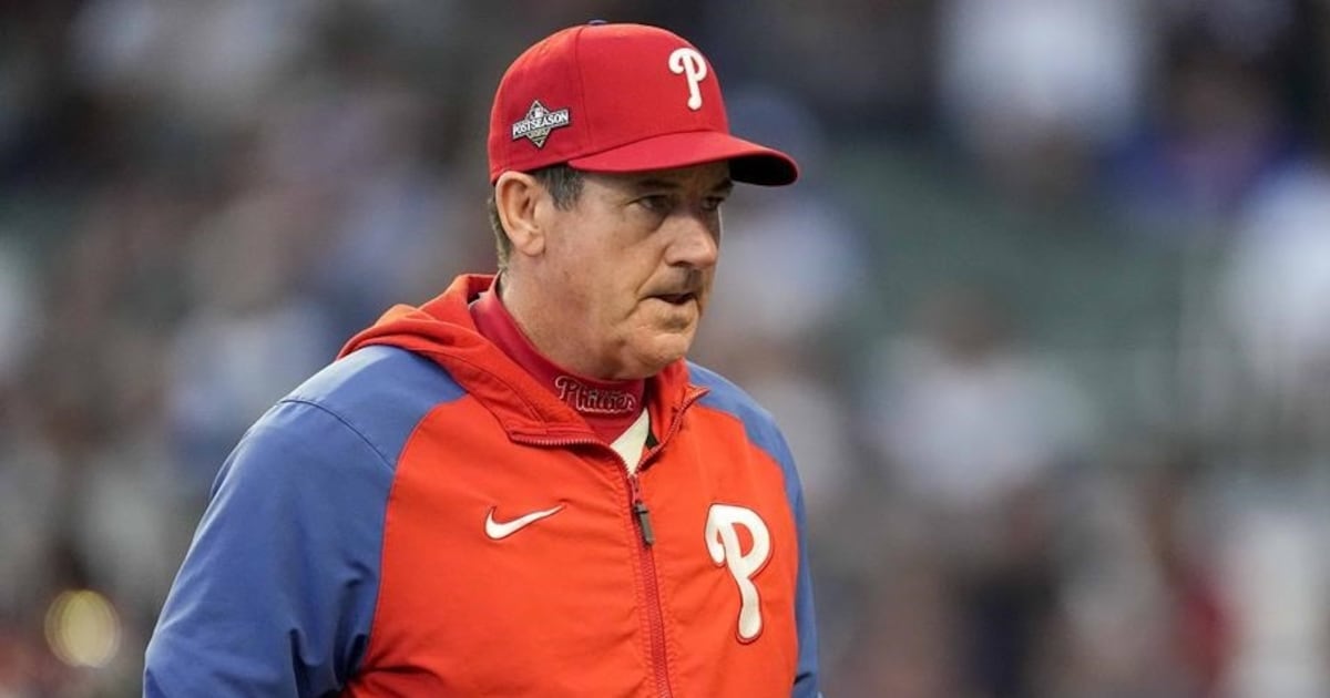 Phillies' Dombrowski Backs Manager Rob Thomson