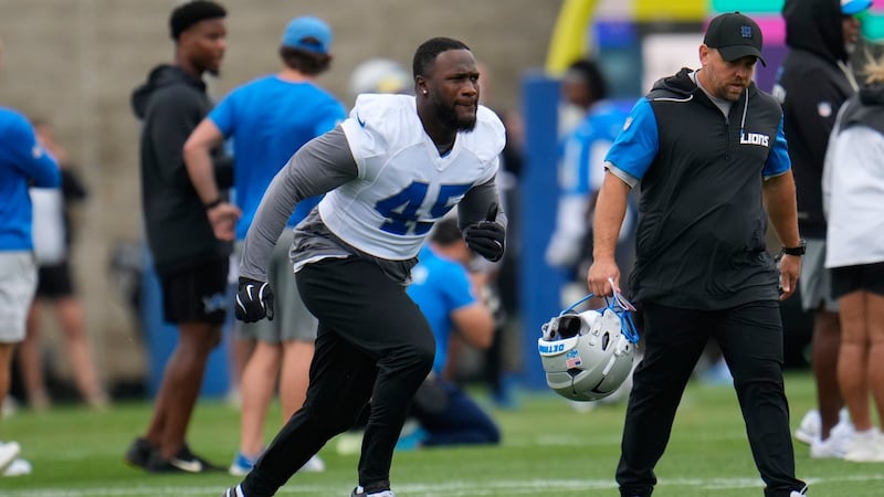 White pushing for starting role with Lions after record-setting season with Raiders