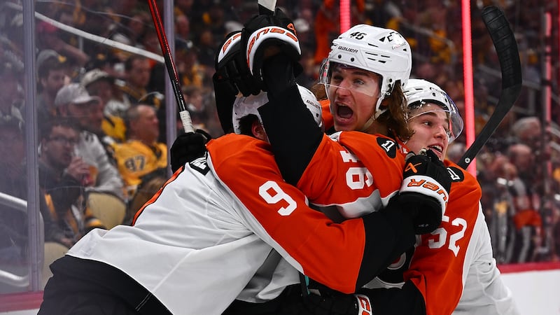 Flyers were supposed to be too young for this but hardly looked it in decisive Game 1 win