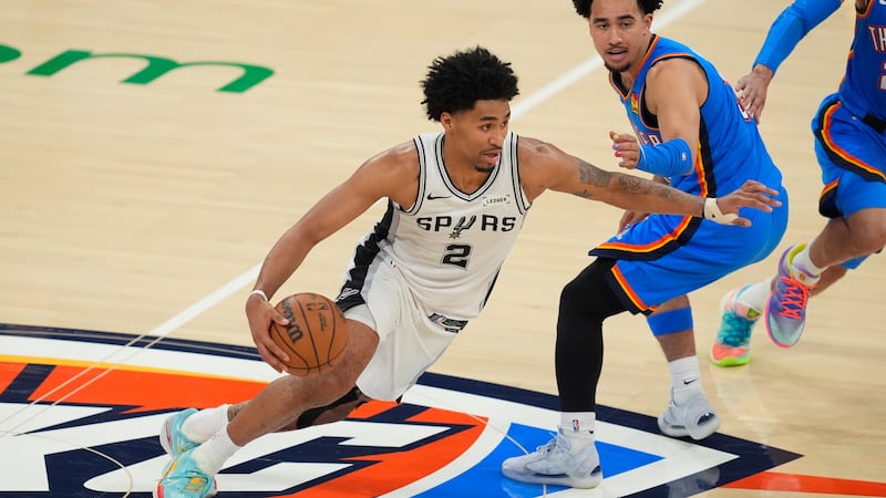 Spurs’ Harper (hamstring) exits in Game 2 vs. Thunder