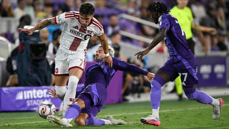 Griezmann, rookie Sarajian power Orlando City to victory over Toronto FC